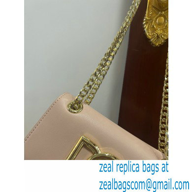 Dolce  &  Gabbana Calfskin 3.5 Chain phone bag Nude